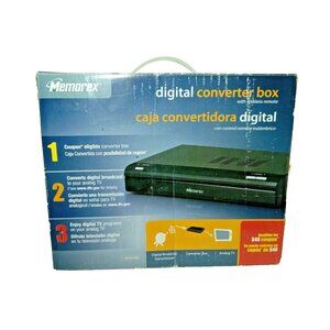 Memorex Digital Converter Box MVCB1000 W/Remote NEW